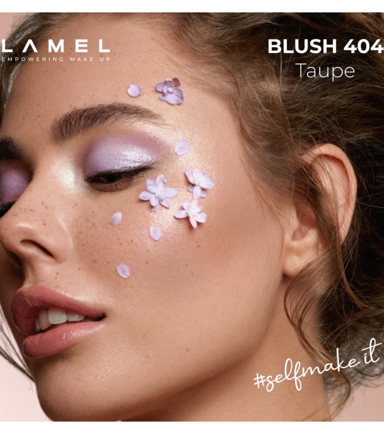 Lamel - Blush em pó Cheek Colour - 404: Taupe