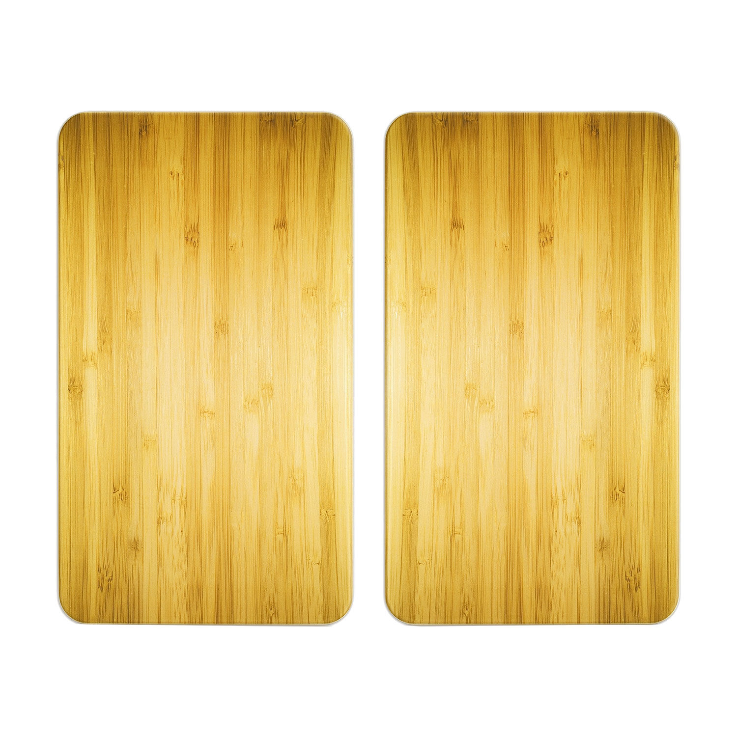 Glas-Abdeckplatten Holzoptik