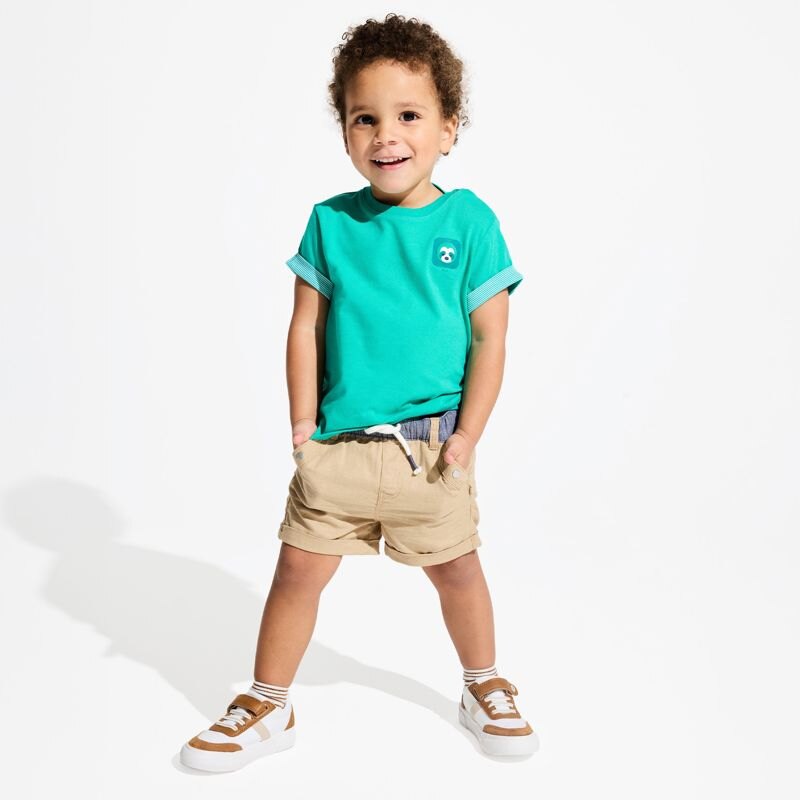 T-shirt à motif vert bébé garçon Vert