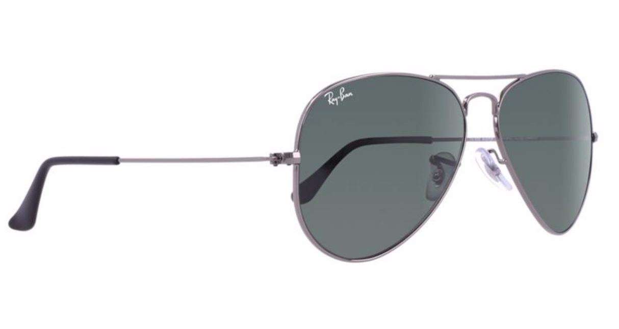 Ray-Ban<br>Aviator Gunmetal - Green