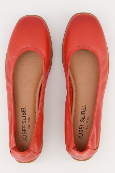 Josef Seibel Leder-Ballerinas, Lederfutter, Weite H