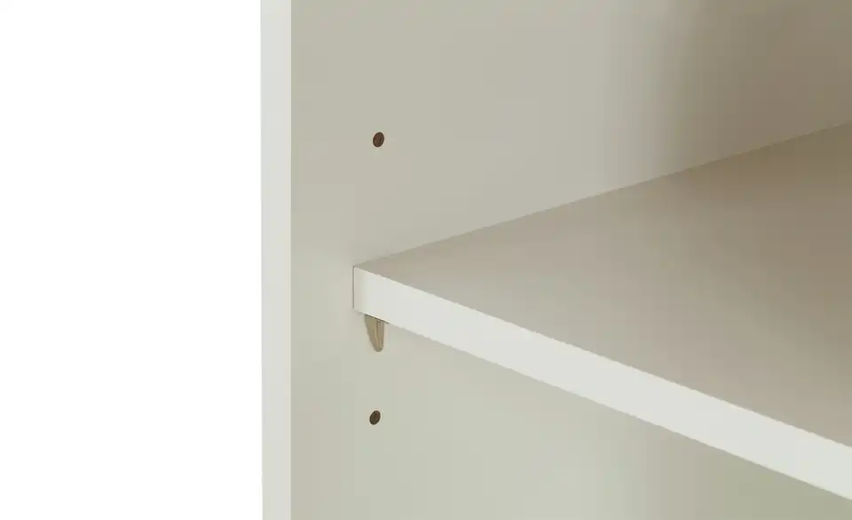 Regal Multischrank-System 30 cm 126 cm Weiß