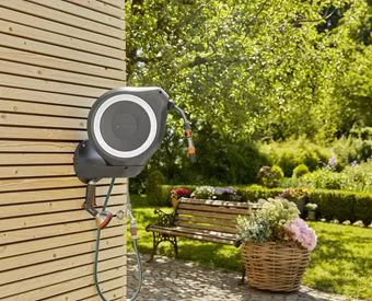 Gardena VÆGSLANGEBOKS ROLL-UP S HVID 20 MTR