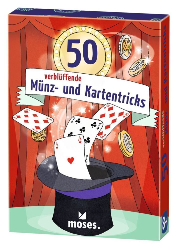 Kartenspiel: 50 verblüffende Münz- und Kartentricks