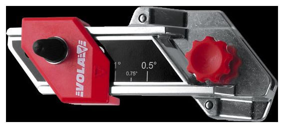 Equerre Vola Racing Base Edge Adjustable 0.5-1.5°