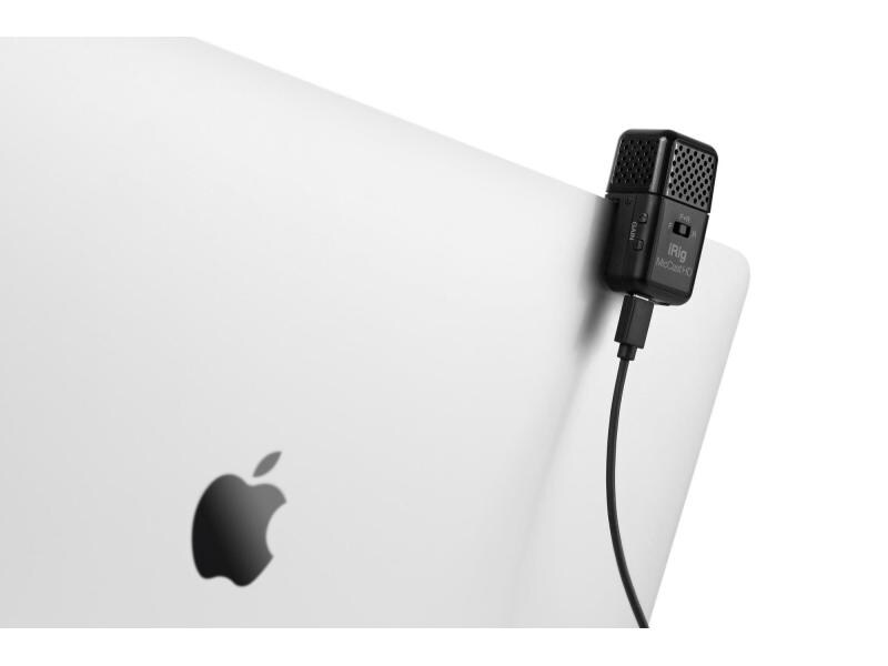 IK Multimedia Mikrofon iRig Mic Cast HD Ultra kompaktes, digitales USB Kondensatormikrofon