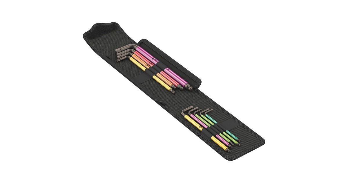 WeraBicycle Set 4 schroevendraaier  (Zwart, 9-delig)