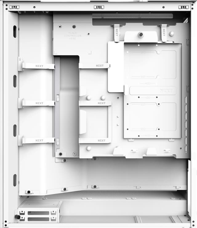 NZXT H7 Flow (2024) Mid-Tower PC kabinet (hvid)