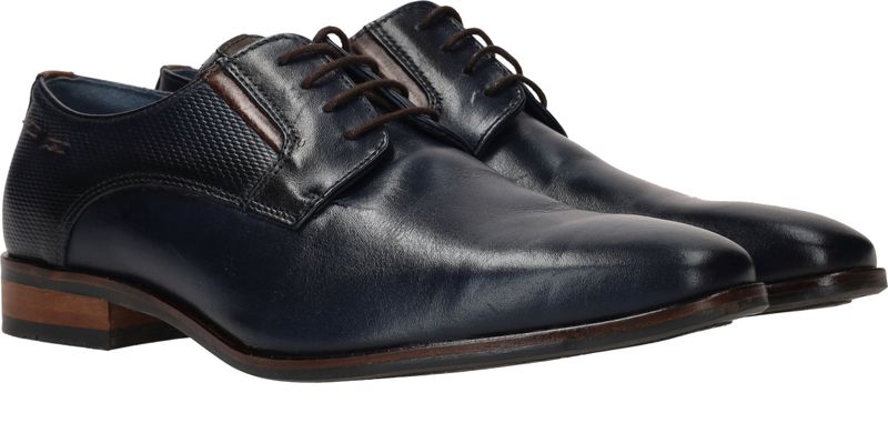 Berkelmans Sameiro Veterschoenen Blauw Heren