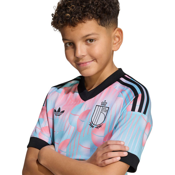adidas België Uit Shirt Kids WK 2026