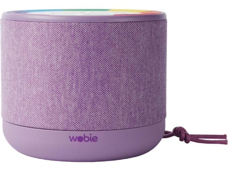 wobie wobie Box: Streaming-Box violett Kabellose Musikbox für Kinder mit Direktzugriff auf Spotify