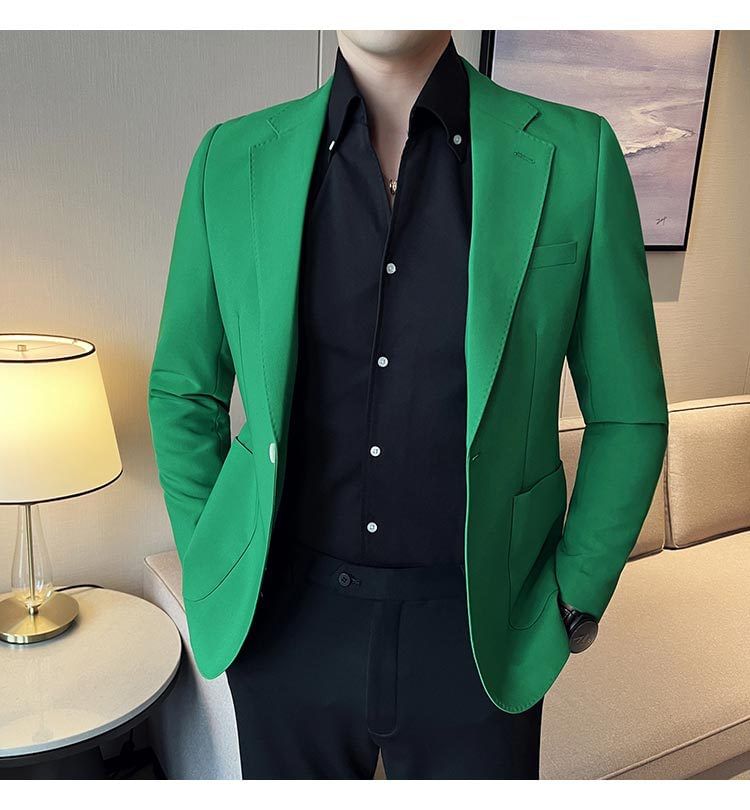 Sheck - Blazer met reverskraag en één knoop