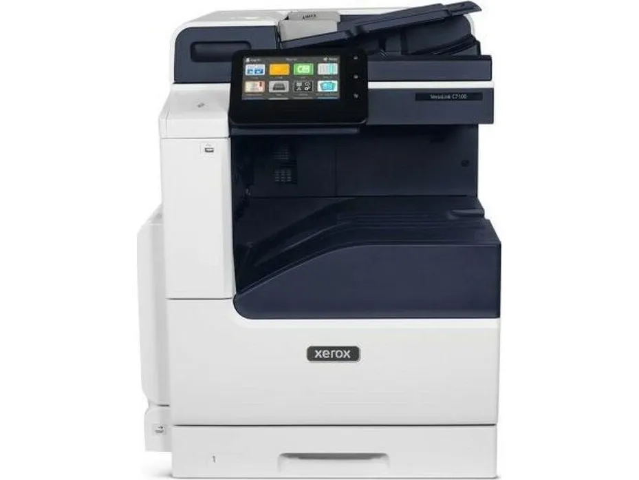 Xerox VersaLink C7120V_DN - Multifunktionsprinter - farve - laser - A3/Ledger (medie) - op til 20 spm (kopiering) - op til 20 spm (udskriver) - 620 ark - Gigabit LAN, USB 3.0, NFC