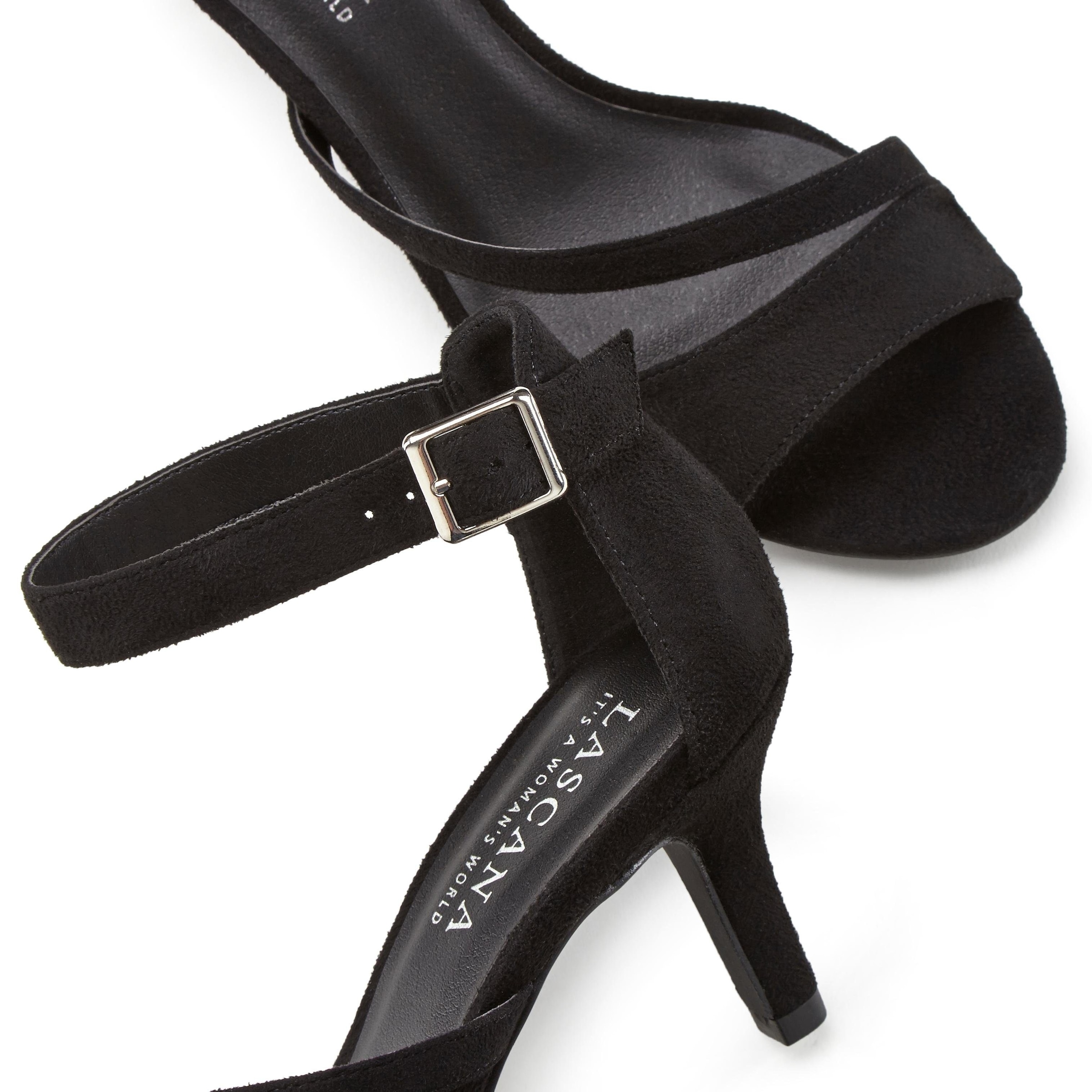 LASCANA Sandalette »Sommerschuh«  High-Heel-Sandalette,Riemchensandalette,Sommerschuh mit Riemchen VEGAN