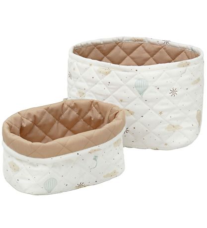 Cam Cam Aufbewahrungskorb - 2er-Pack - Traumland/Camel