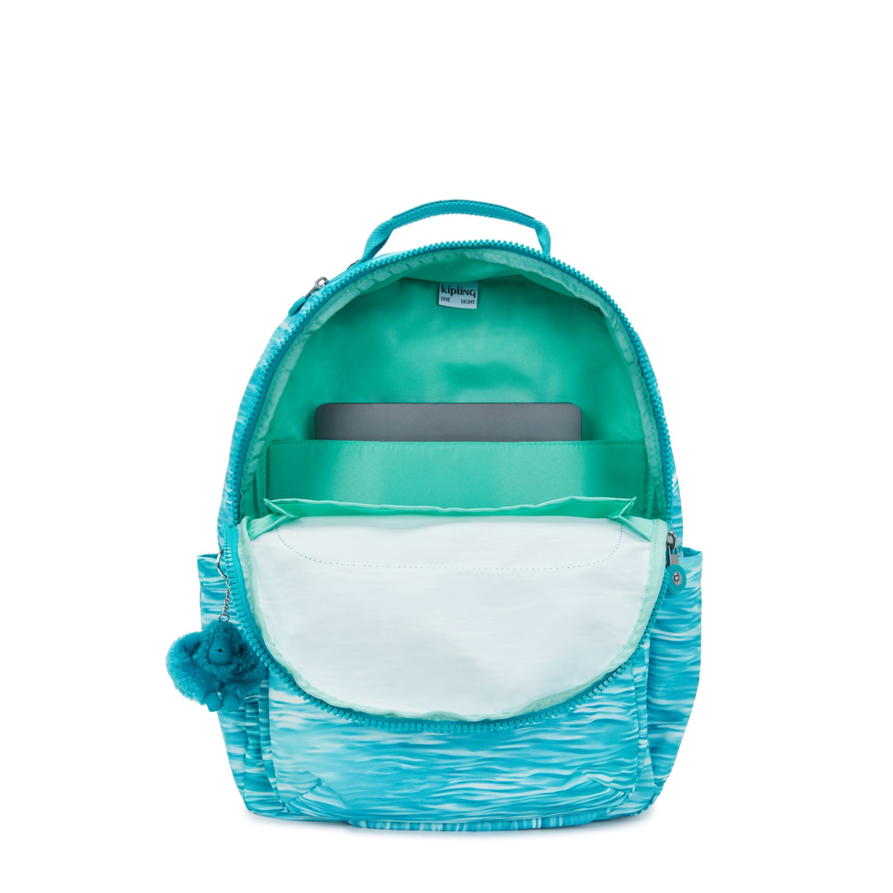SEOUL Grand Sac à Dos Avec Protection Pour Ordinateur Portable - Aqua Pool