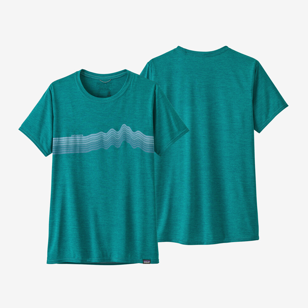 Capilene Damen-Shirt mit coolem Tagesmotiv