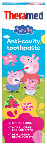 Theramed Peppa Pig 0-6 Ans 50ml