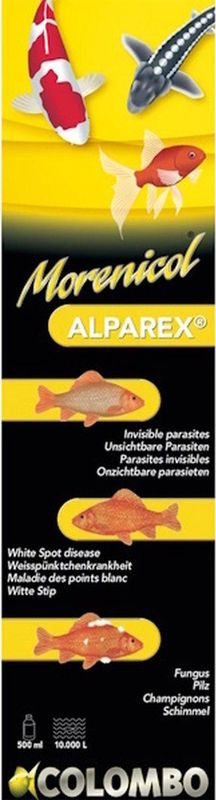 Colombo - Morenicol Alparex - 500ML - Voor 10000L - Behandeling tegen Parasieten