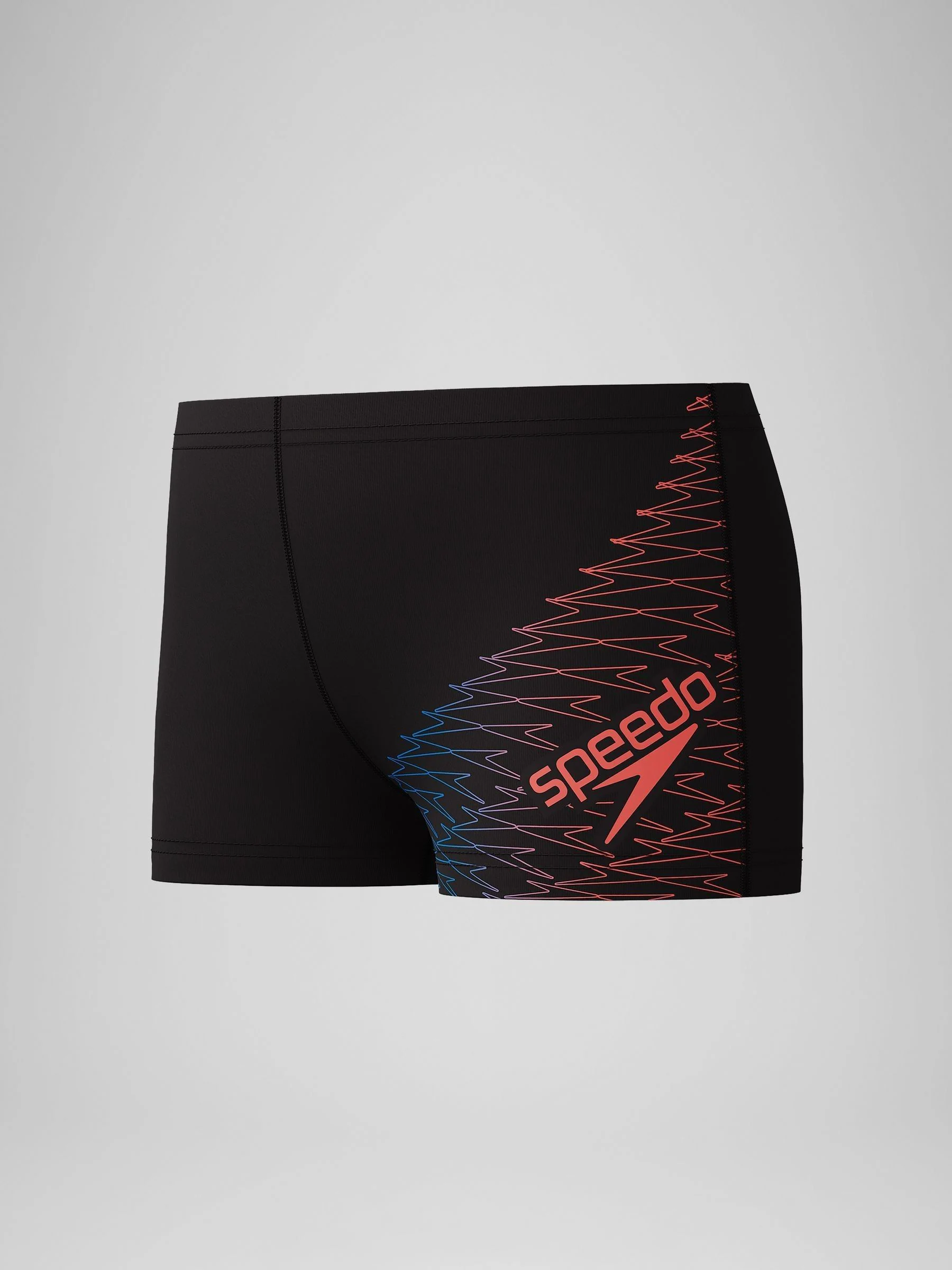 Zwart - Speedo Speedo Medley Logo Aqua Swim Shorts