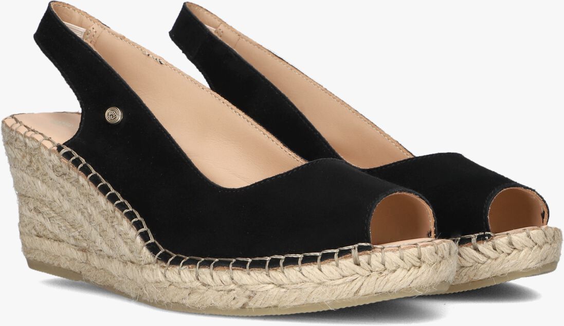 FRED DE LA BRETONIERE zwarte fred de la bretoniere espadrilles clare beau