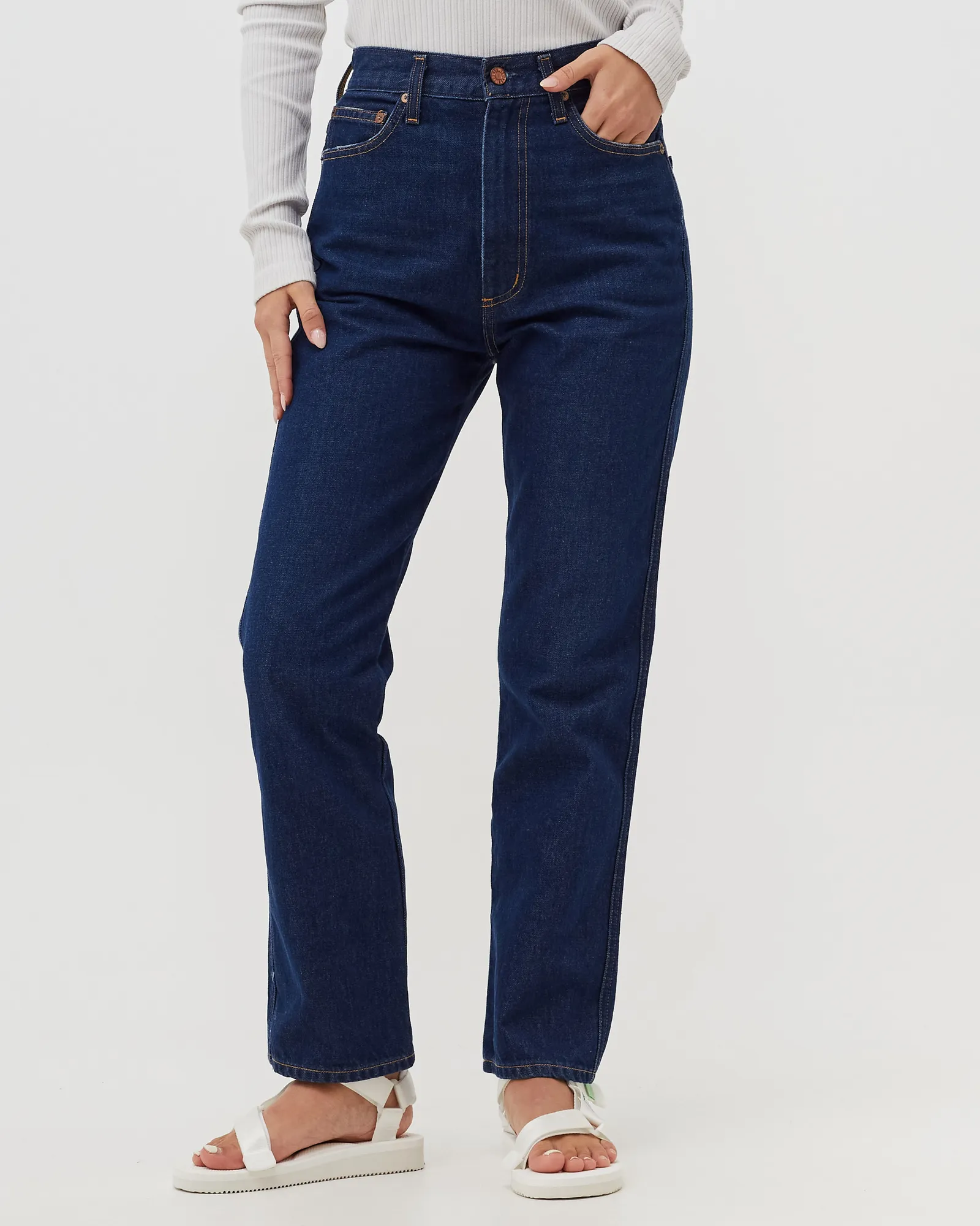 AGOLDE WMNS pinch waist hi rise kick in radio