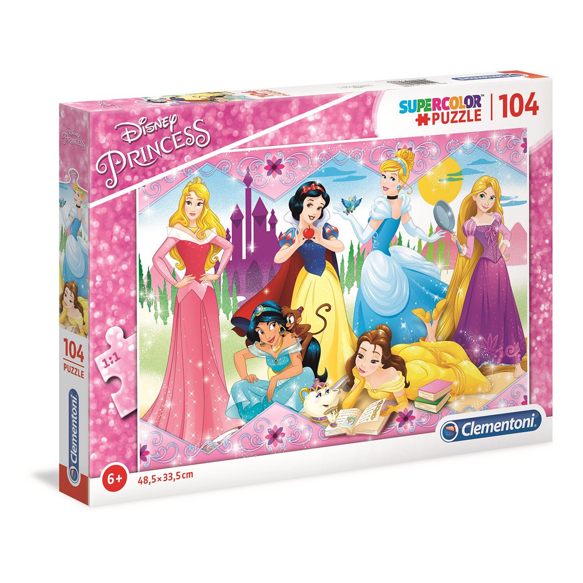 Puzzle SuperColor 104 pièces  Princesses - Princesses
