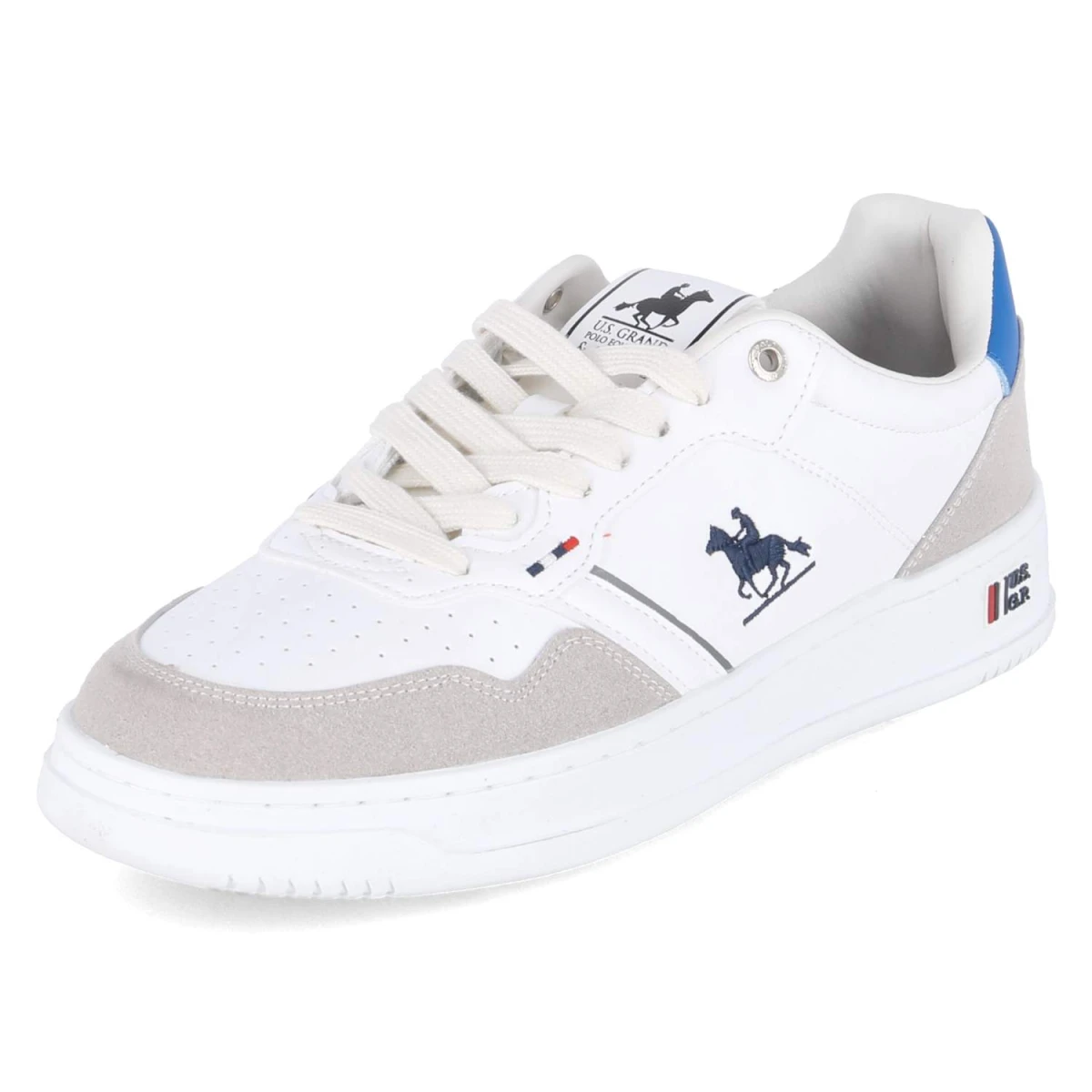 U.S. Grand PoloSneaker GINNICA - White/Light Blue