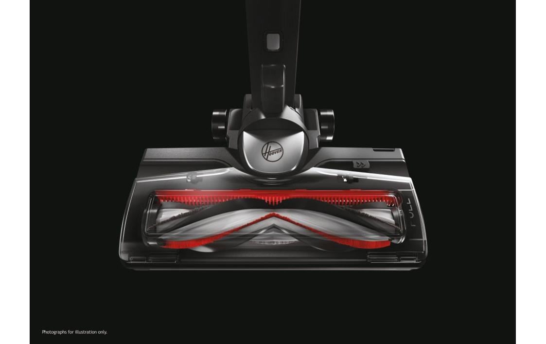 Akku-Hand- und Stielsauger HF522STH 011 Grau/Rot<br>Kompakter Besenstaubsauger ohne Kabel