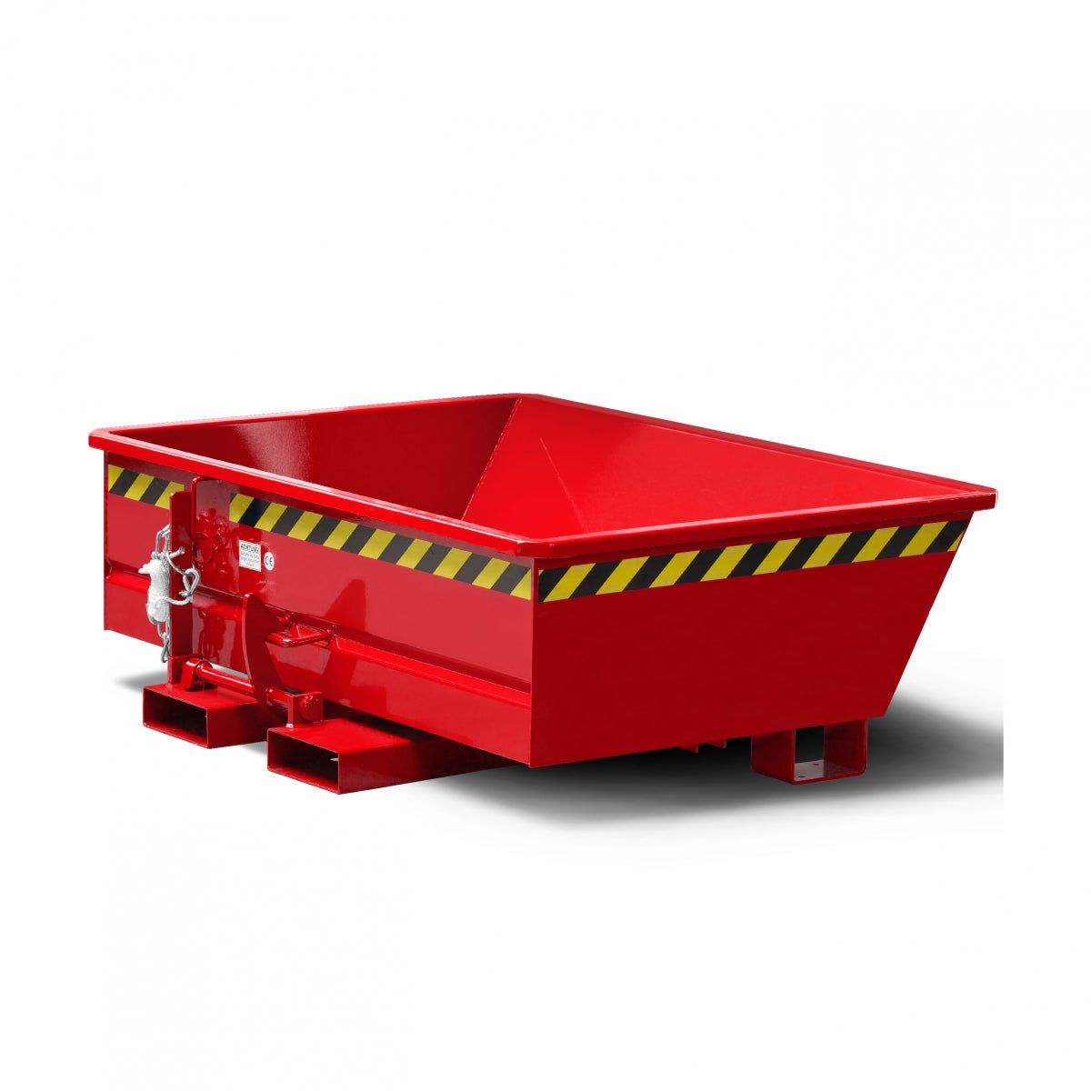 RR Industrietechnik mini kiepwagen type RMI-35 1330x1075x450mm 350dm³ RAL 3000 vuurrood