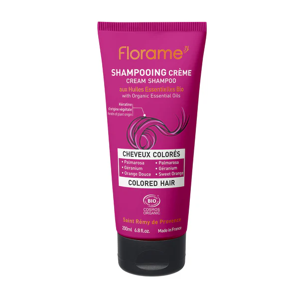 Florame Shampooing Crème Cheveux Colorés 200 mL
