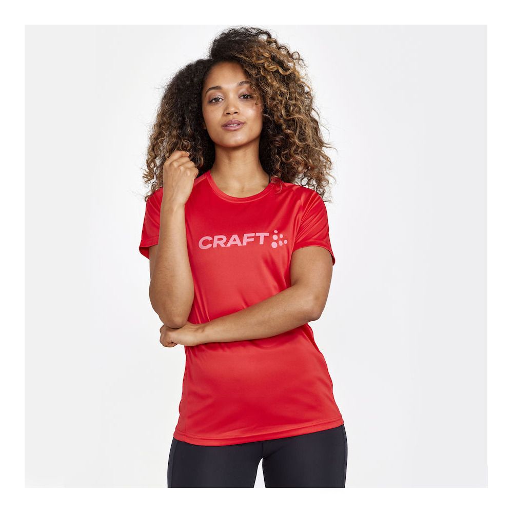 Craft CORE ESSENCE LOGO - Maillot Femme reddish