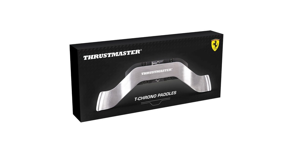ThrustmasterT-Chrono Paddles gaming schakelflippers  (Aluminium/zwart, Pc, PS4, PS5, Xbox One, Xbox Series X|S)