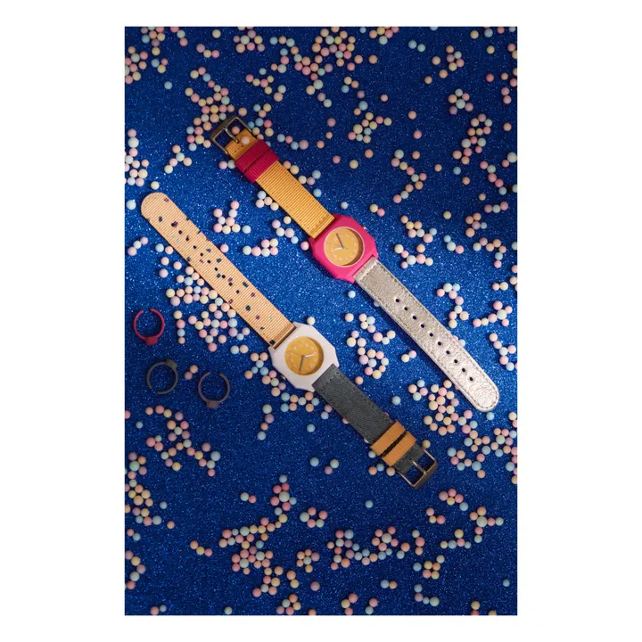 Mini Kyomo Montre Disco | Argenté