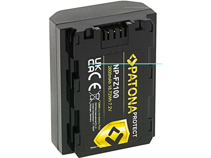 Patona PROTECT Akku für Sony NP-FZ10 PROTECT Batteriesatz für Sony