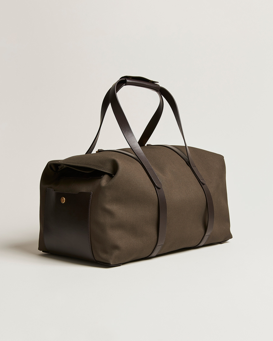 Mismo M/S Supply Weekendbag Army/Dark Brown