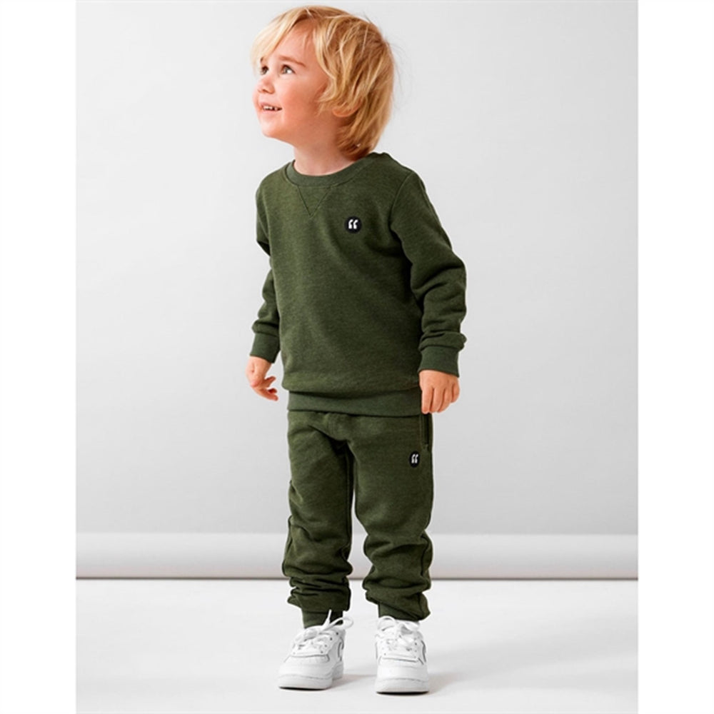 Rifle Green Vimo Sweatshirt Noos - Name It