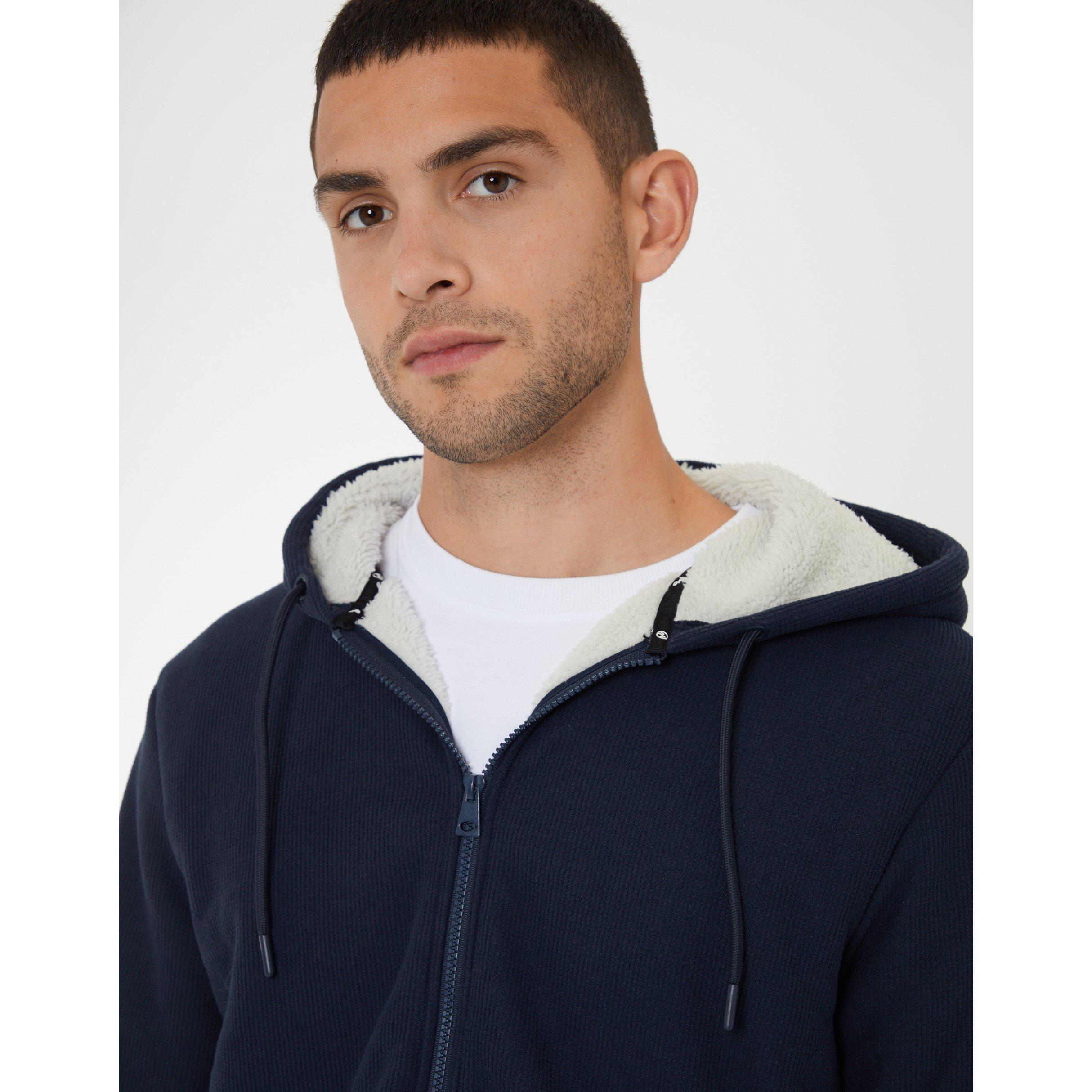 Threadbare Full Zip Fleece Mens