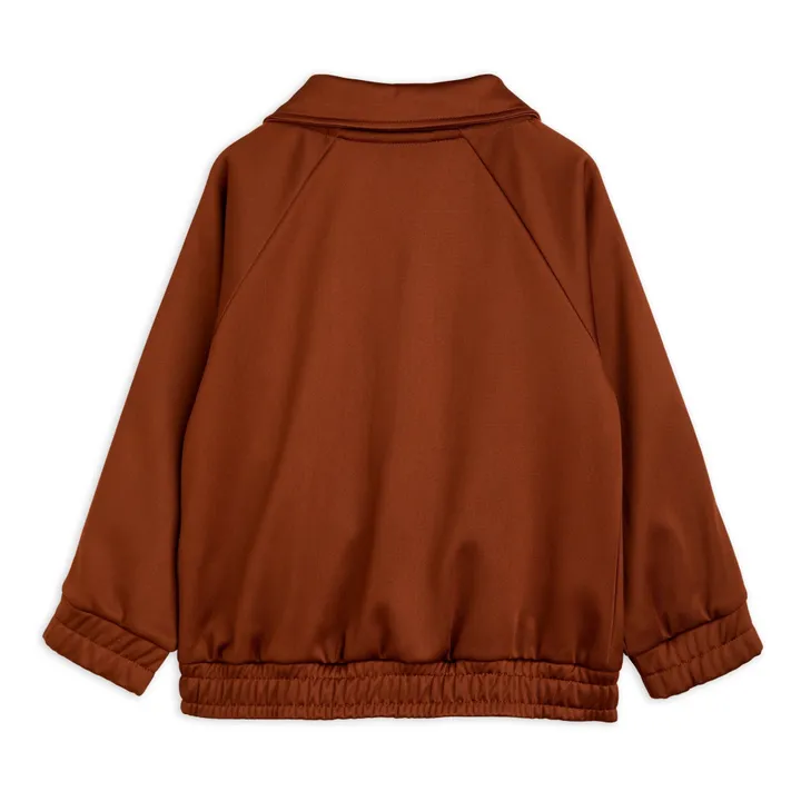 Mini Rodini Veste de Survêtement Polyester Recyclé | Marron