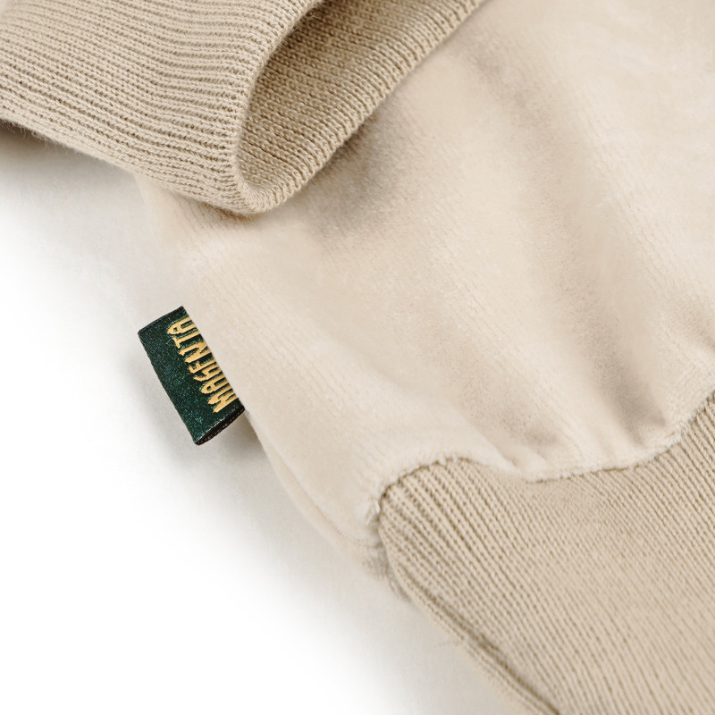 LE BAISER POLO VELOURS - NATUREL