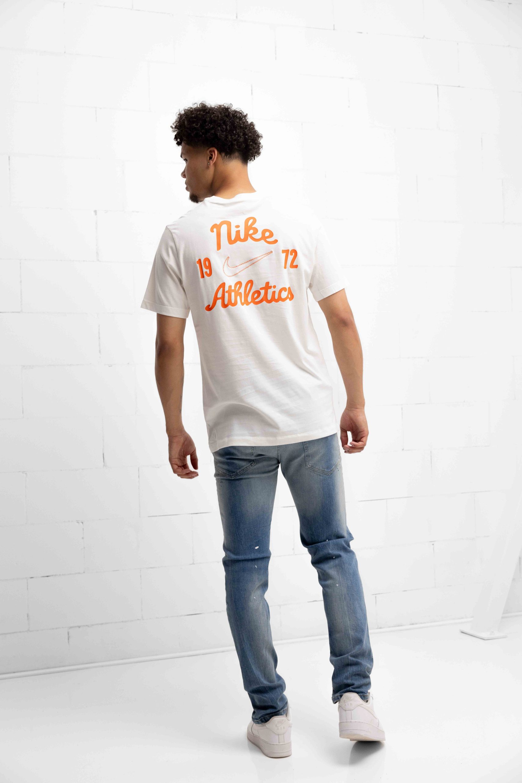 Nike NSW T-Shirt Heren Wit