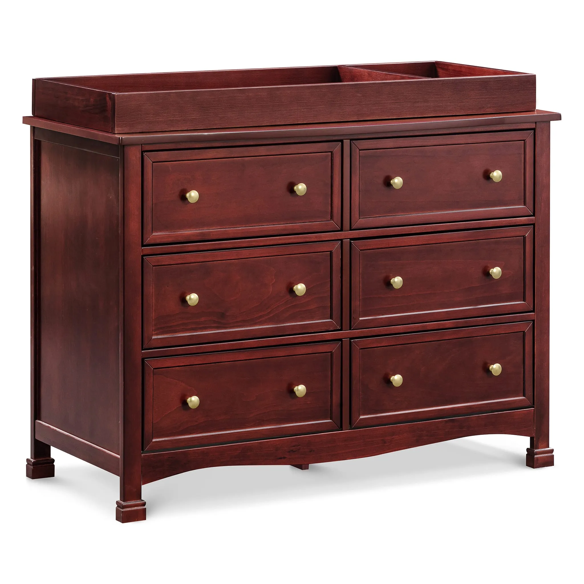 DaVinci Bureau 6 Tiroirs Kalani - Cerise