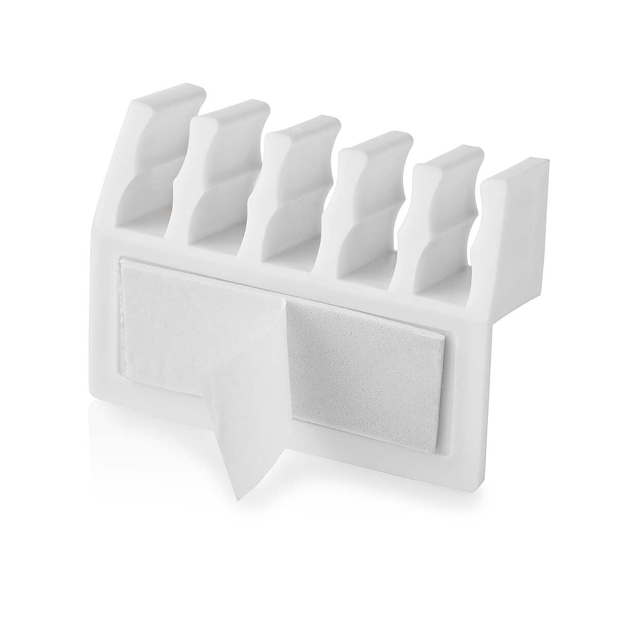 Nedis Lot de 2 Clips de câbles Click & Go - 5 slots jusqu'à 7.1 mm - Blanc