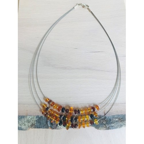 Collier trois rangs
