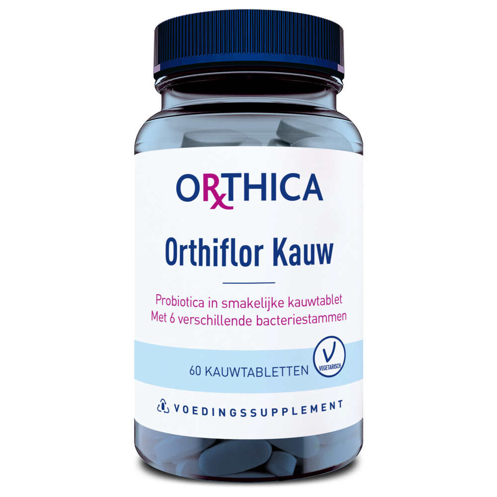 Orthica Orthiflor Kauw Probiotica60 kauwtabletten