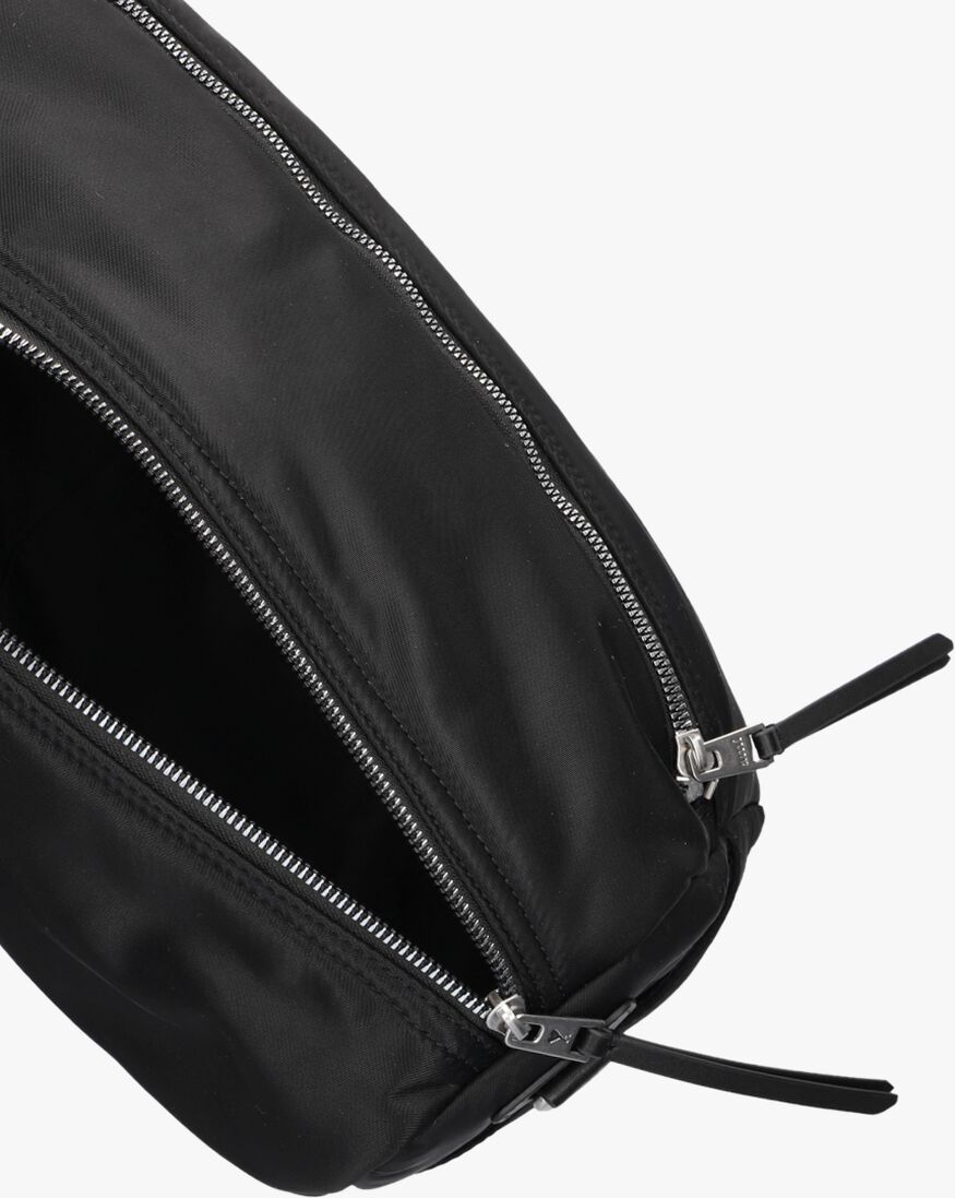 zwarte ami paris schoudertas ll706 nylon