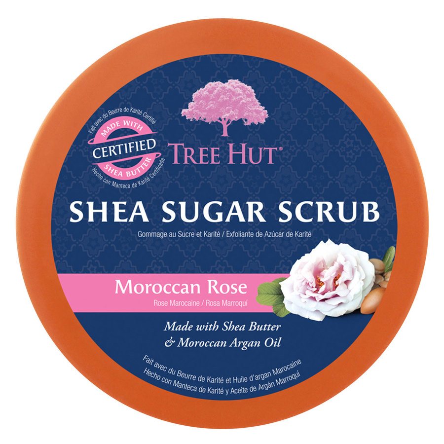 Tree Hut Shea Sugar Scrub Moroccan Rose 510g