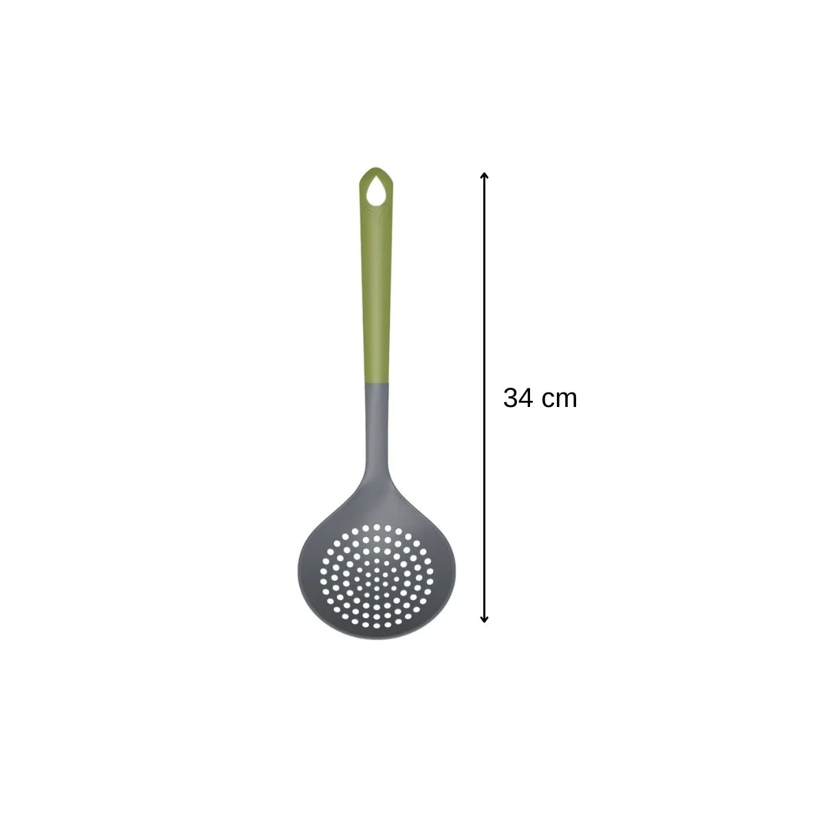 Ecumoire de cuisine en bioplastique 34 cm Gamme Zéro Fackelmann