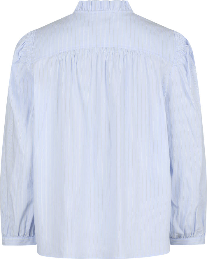 Neo Noir Barba Stripe Blouse Light blue