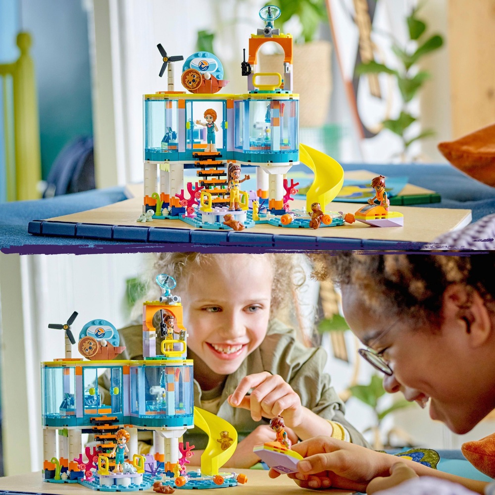 LEGO Friends 41736 Seenotrettungszentrum Spielzeug-Tierarzt-Set